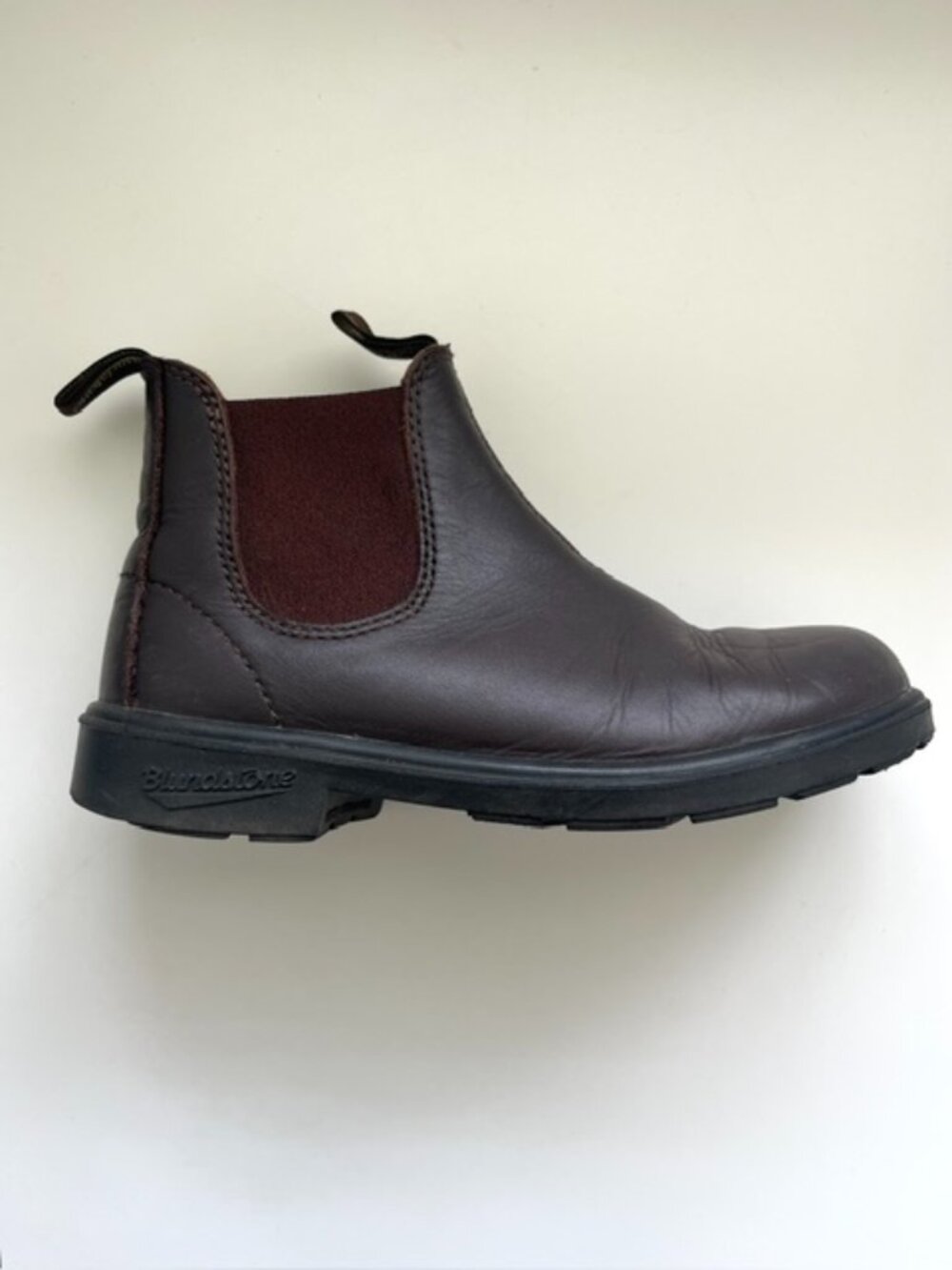 Blundstone Dark Brown Leather Chelsea Boots | Size 5